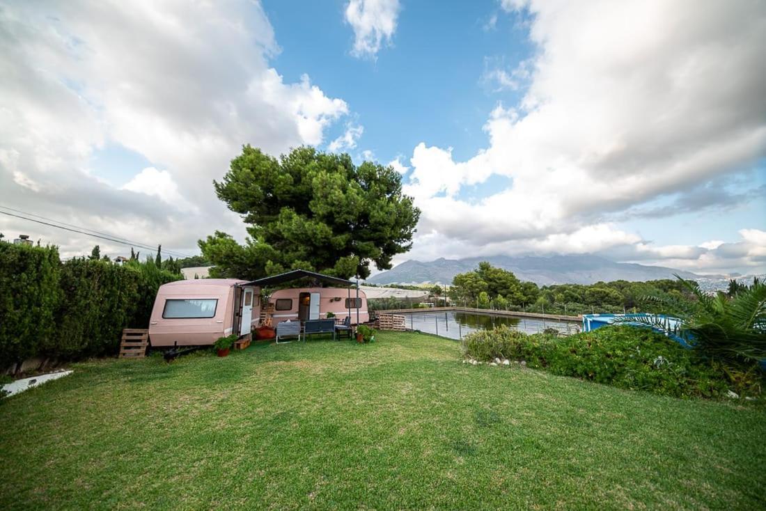 Caravana- Glamping Casa Tortuga La Nucía Kültér fotó