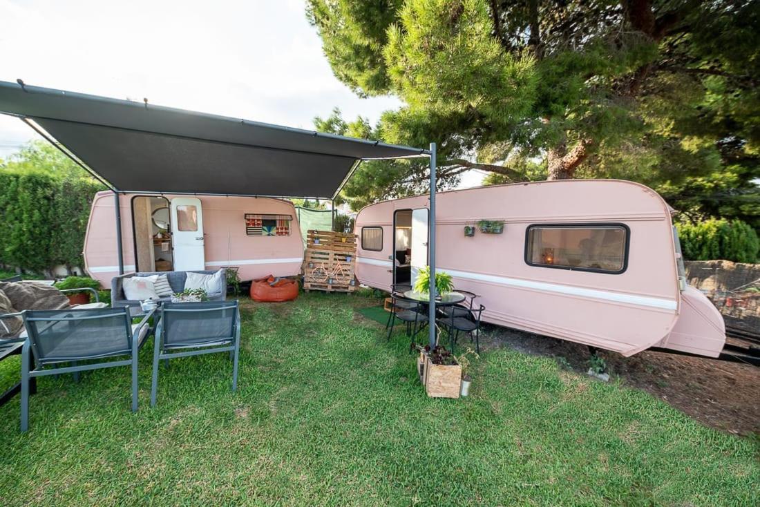 Caravana- Glamping Casa Tortuga La Nucía Kültér fotó