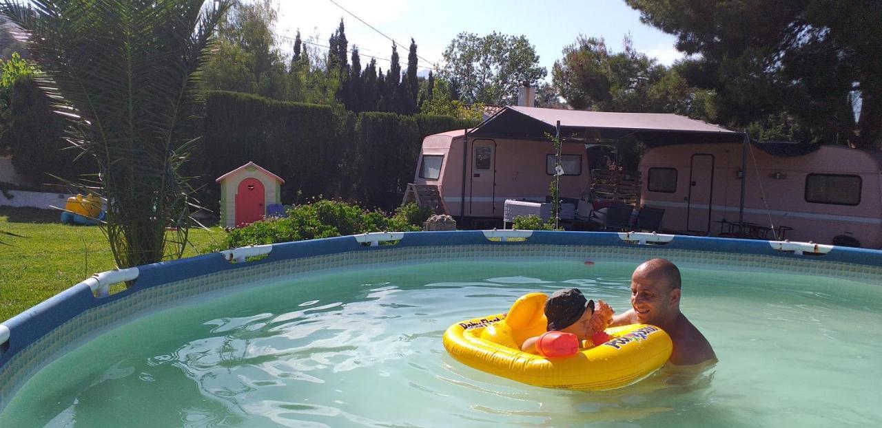 Caravana- Glamping Casa Tortuga La Nucía Kültér fotó