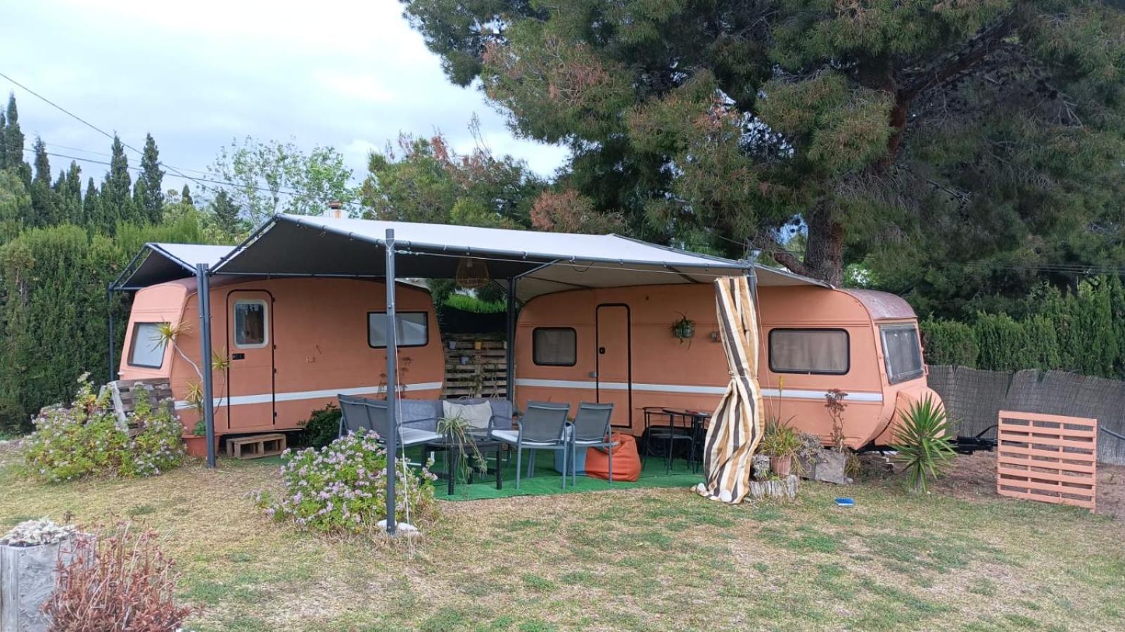 Caravana- Glamping Casa Tortuga La Nucía Kültér fotó