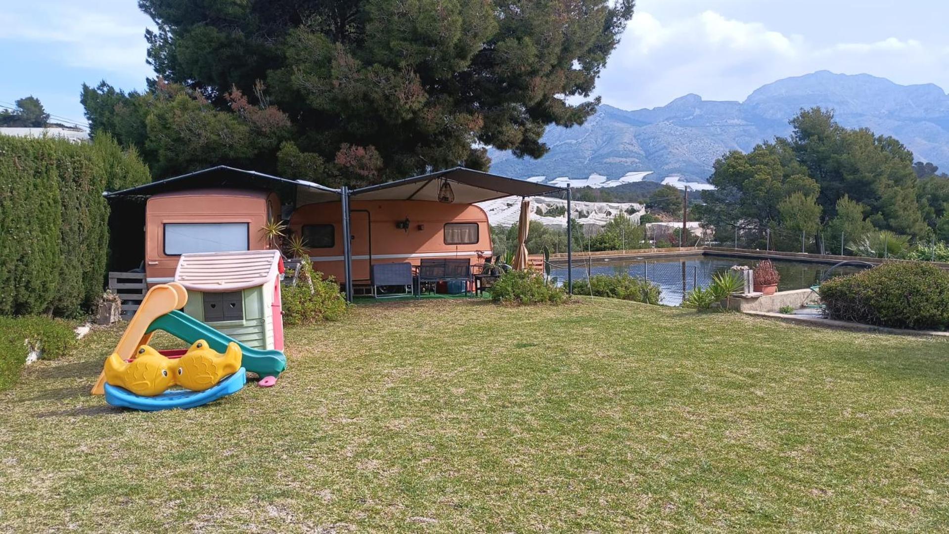 Caravana- Glamping Casa Tortuga La Nucía Kültér fotó
